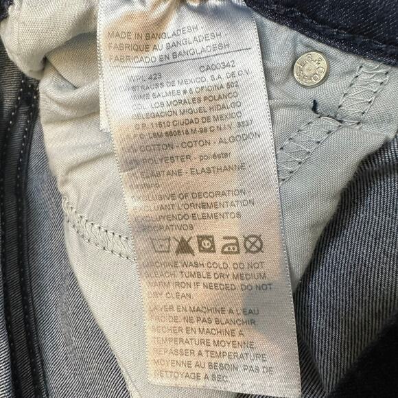 Denizen from Levi's Jeans Dark Wash Modern Slim Fit 34x30 - Picture 4 of 6